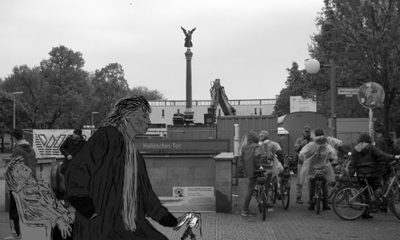 A City Made By People Berlin Angels Illustration 11