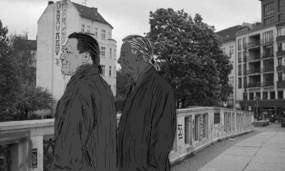 A City Made By People Berlin Angels Illustration 13
