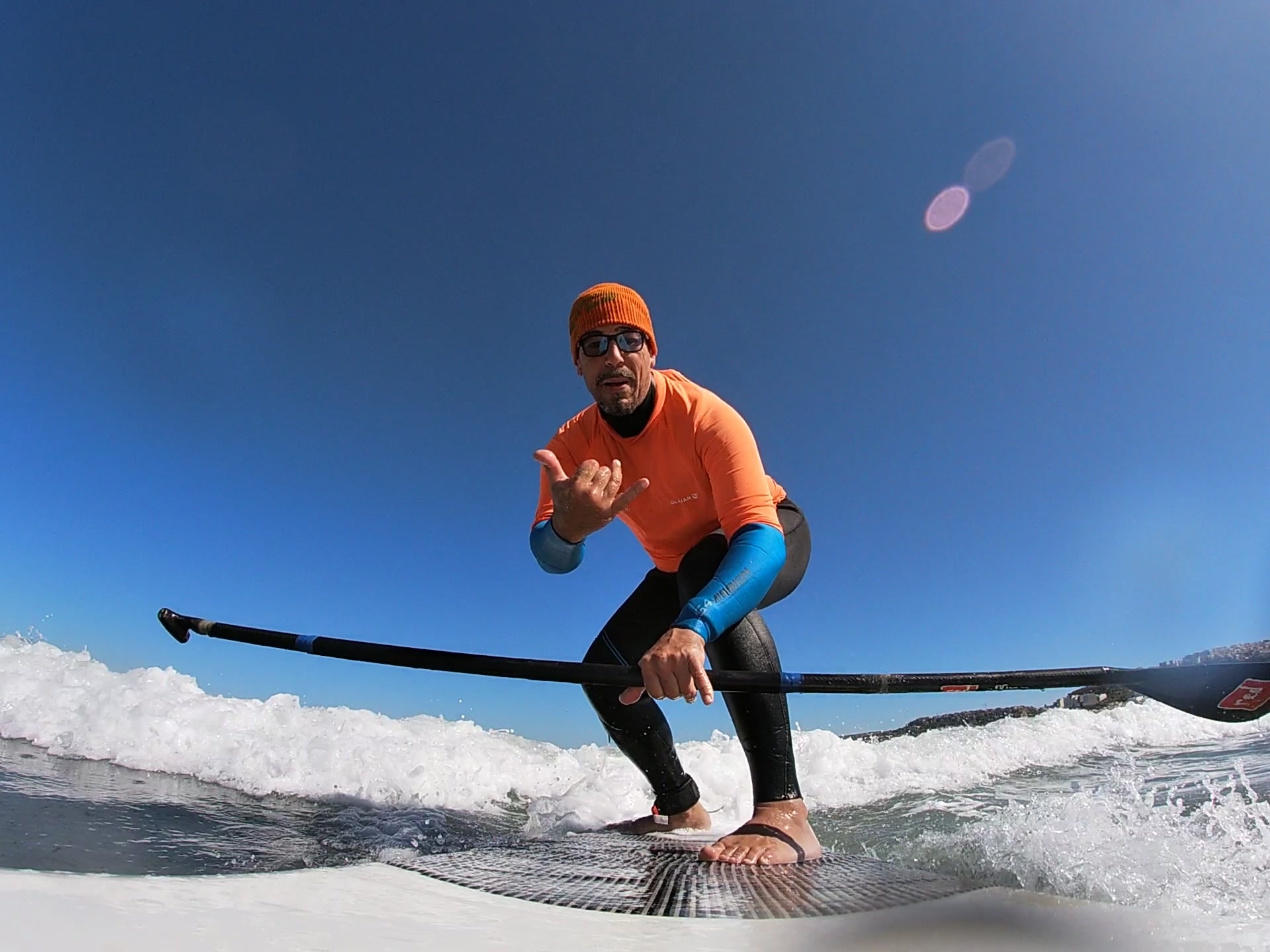 Sup Surfing Lesson