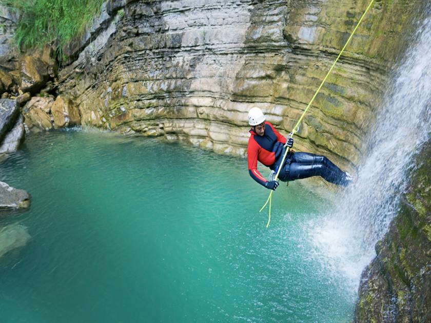 Canyoning in the Pyrenees