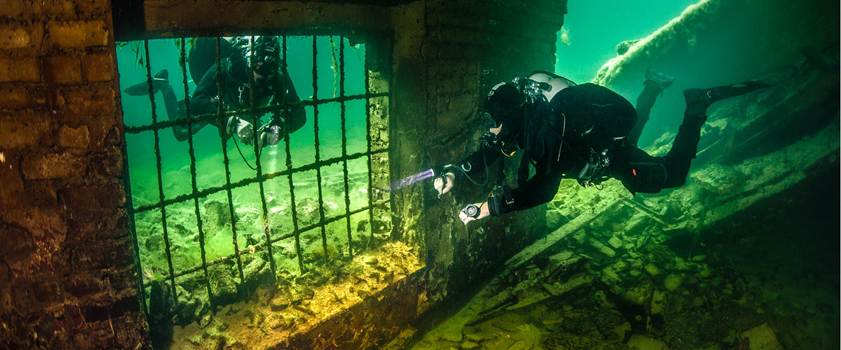 Introdiving in Rummu Underwater Prison