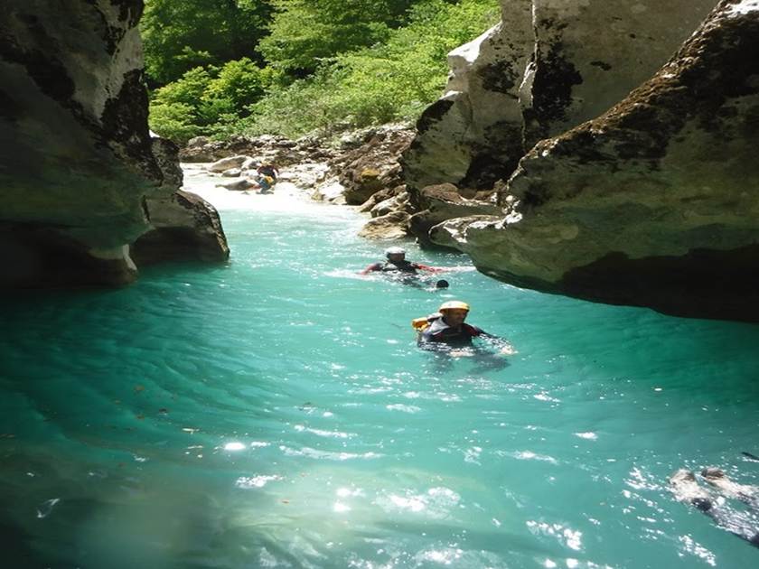 Verdon Gorge Canyoning