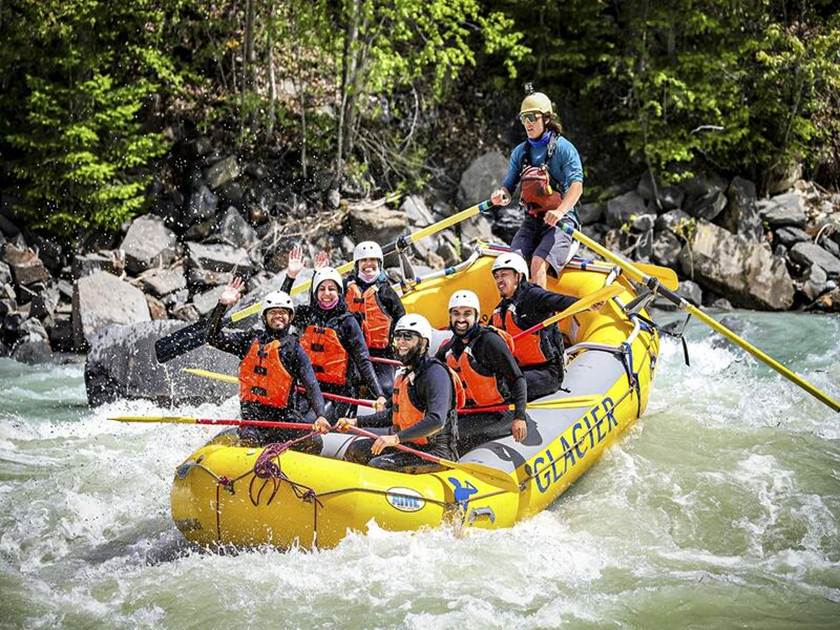 Whitewater Rafting on the Kicking Horse River