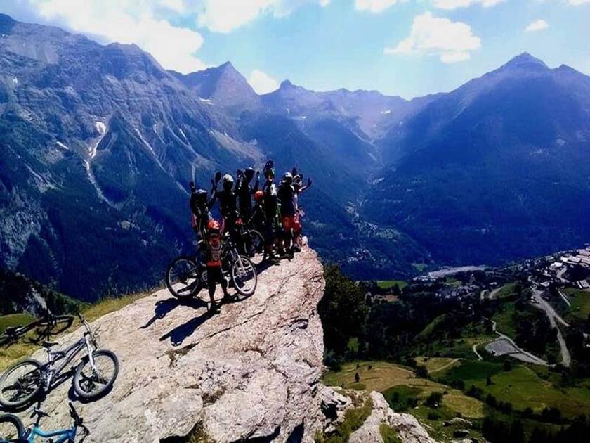 Mountain Biking in the French Alps