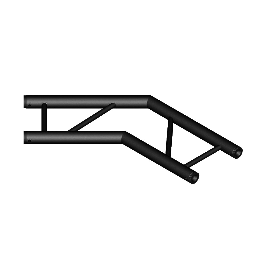 DuraTruss DT 32/2-C23H-L135 black – stigetruss i DT 32/2 Black-serien