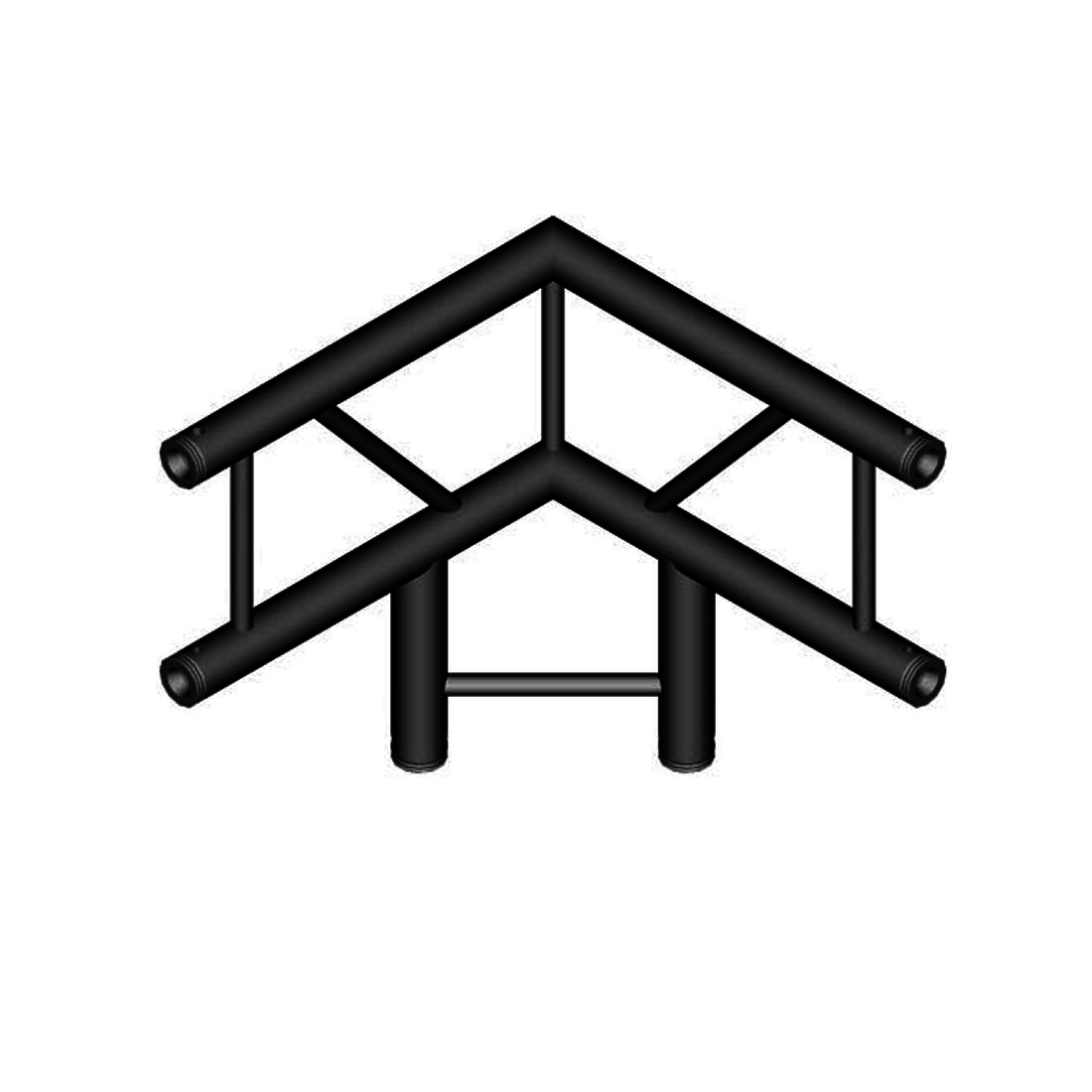 DuraTruss DT 32/2-C31V-LD90 black – stigetruss i DT 32/2 Black-serien