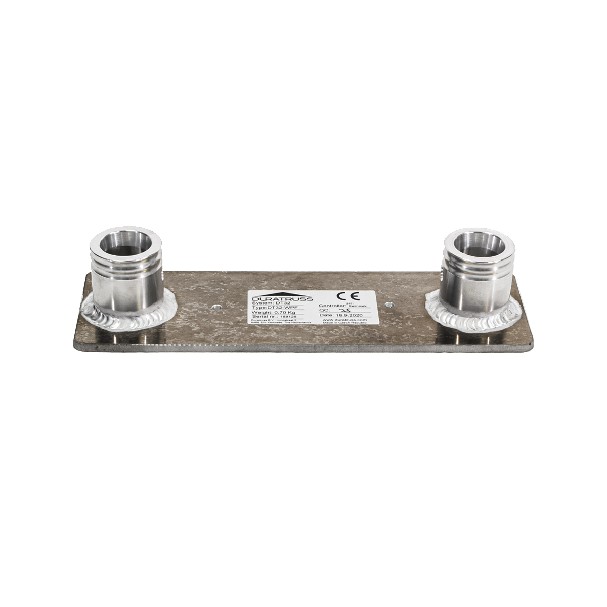 DuraTruss DT 32-WPF – baseplate for truss