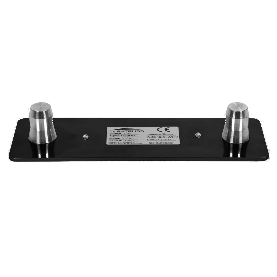 DuraTruss DT 32-WPM black – veggplate for truss