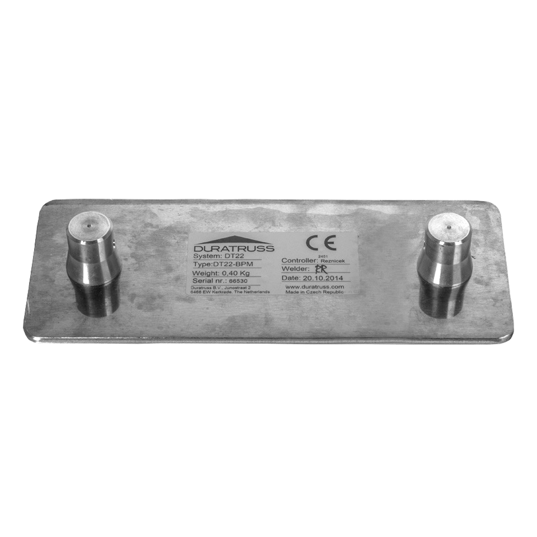 DuraTruss DT 22-BPM – baseplate for truss