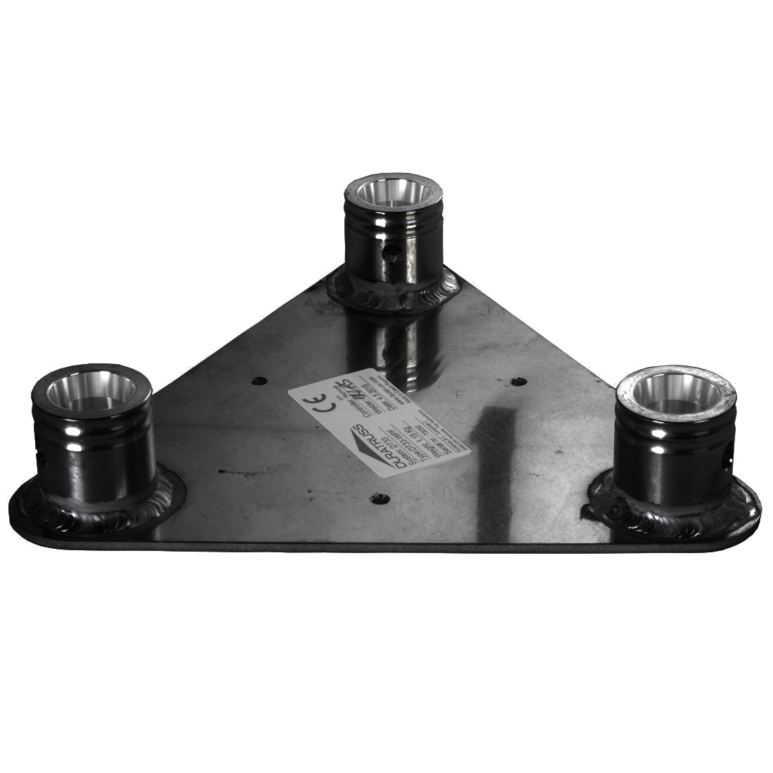 DuraTruss DT 33-WPF Black – baseplate for truss