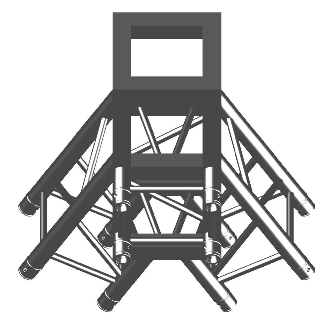 DuraTruss DT34-Base PA1 – komponent til Tower 1