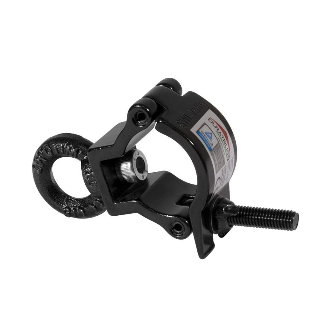 DuraTruss DT Jr Eye Clamp 75kg Black – klemme/coupler for 32–35 mm