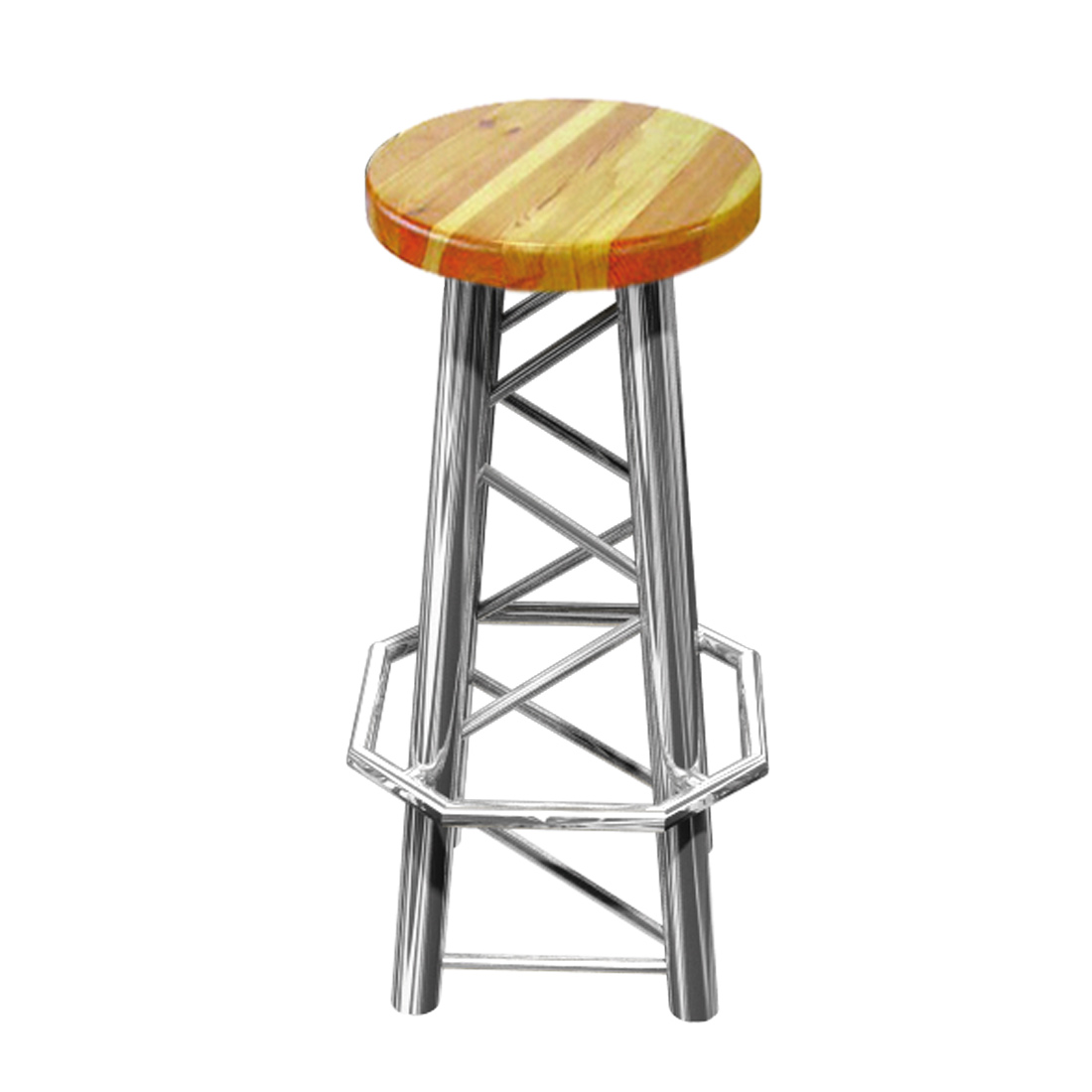 DuraTruss DT-STOOL 1 4 legs straight – eventmøbel