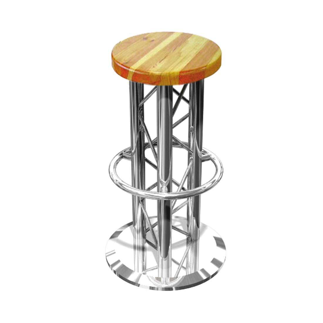 DuraTruss DT-STOOL 3 3 legs straight – eventmøbel