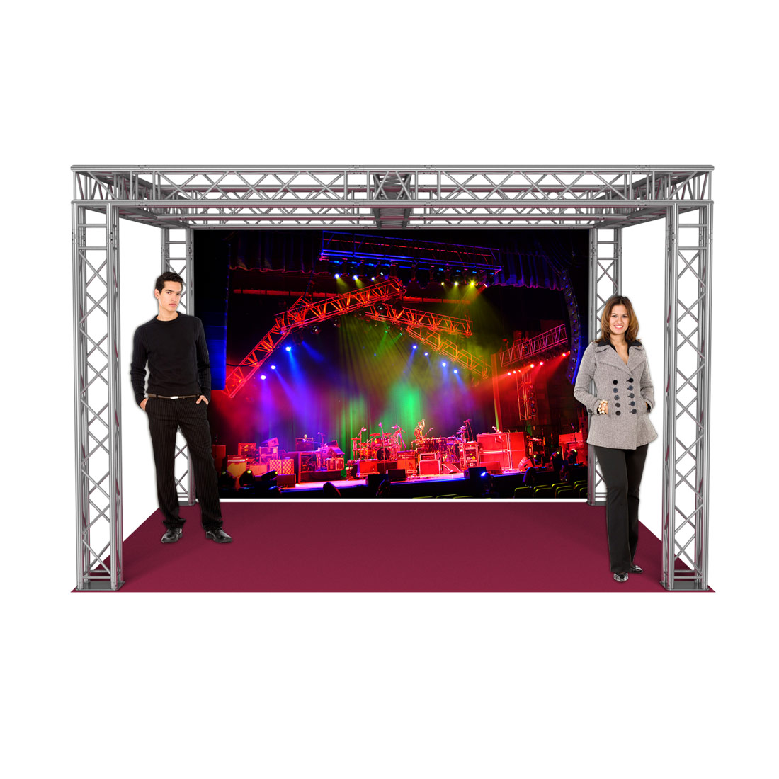DuraTruss DT 34-Show System 03 Model D – komplett trussystem