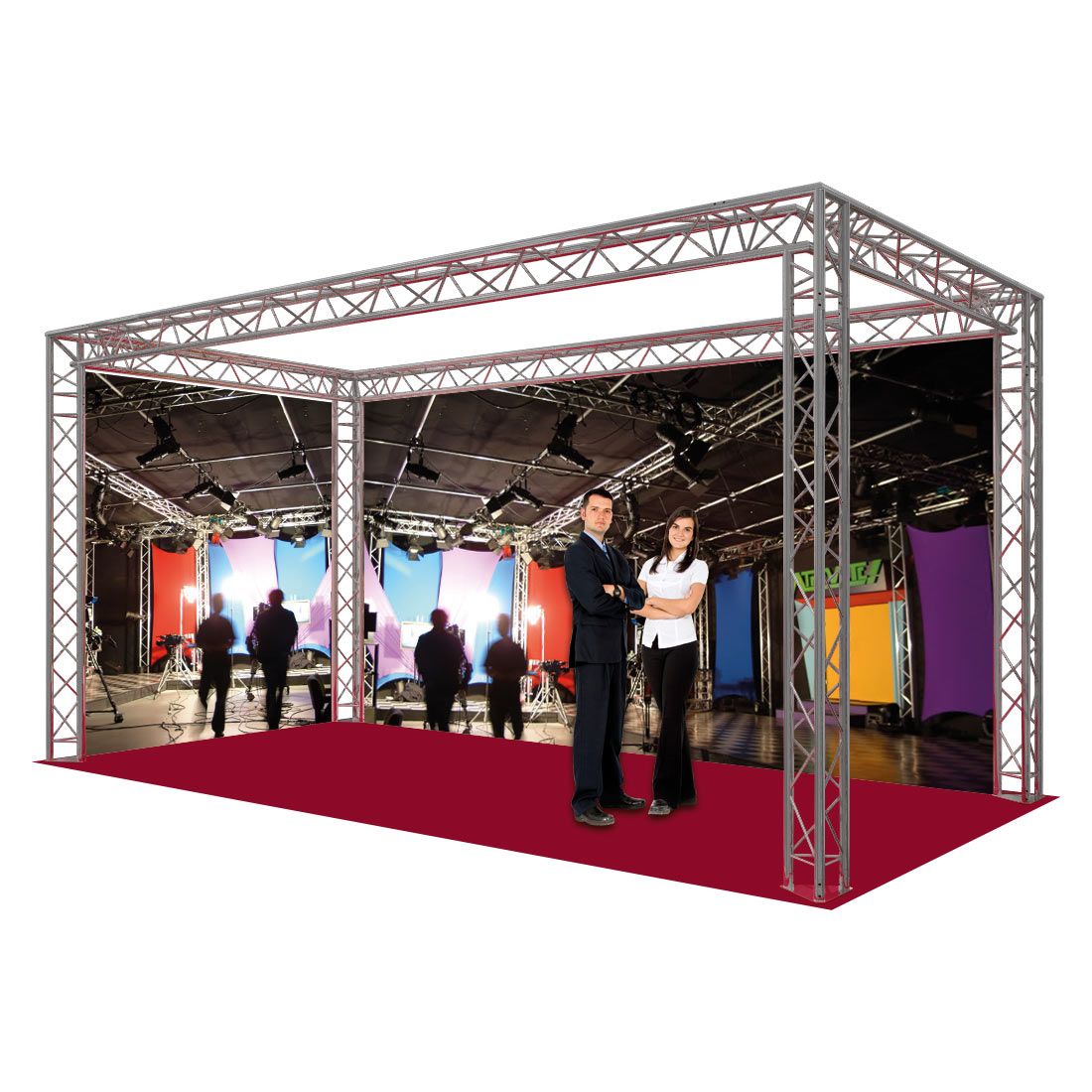 DuraTruss DT 33-Show System 04 Model A – komplett trussystem