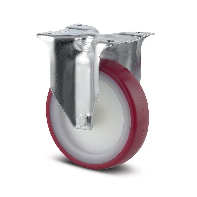 DuraTruss Tente Red wheel fixed 100mm – transportvogn