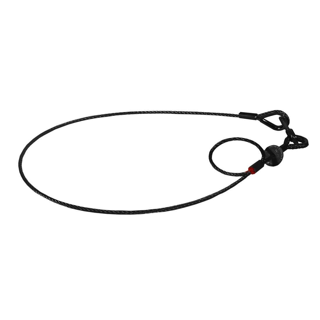 DuraTruss DT SAVEKING® 3mm, 0,6m, 20kg, DGUV Black – safetywire
