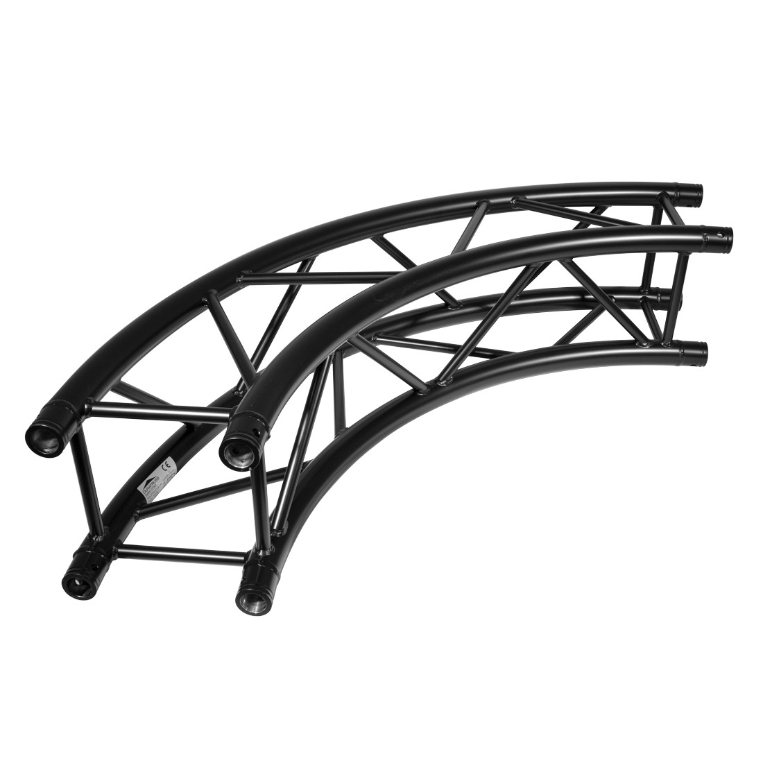 DuraTruss DT 34/2-Circle Part-6m-45° Black – firkanttruss i DT 34/2-serien