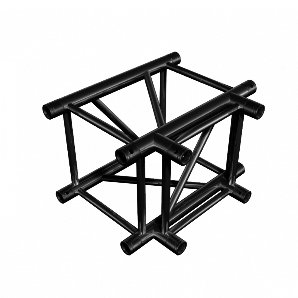 DuraTruss DT 44/3-T35 Black – firkanttruss i DT 44/3 Black-serien