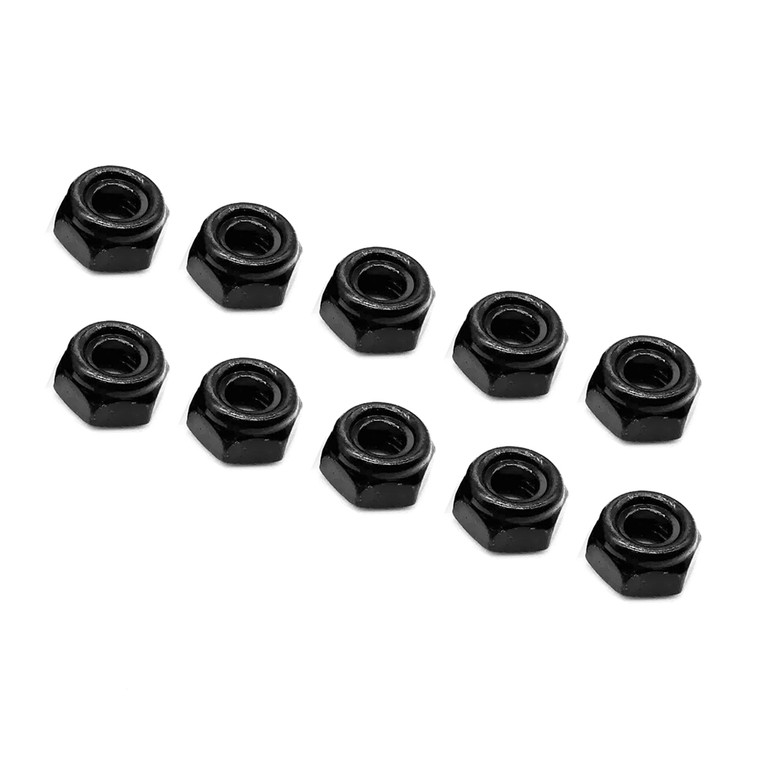 DuraTruss DT Nut M12  Selflocking Black (10pcs) – bolt-/mutterkomponent