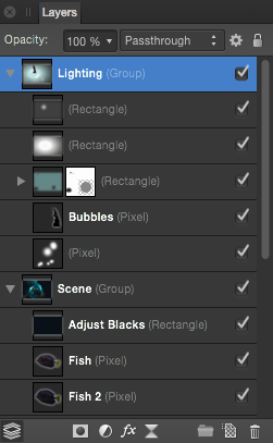 Layers panel