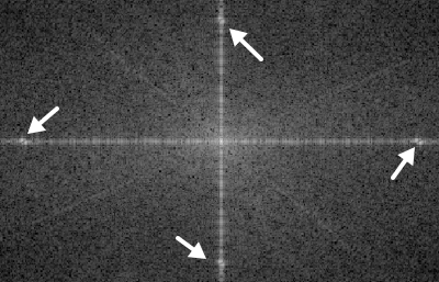 Fourier spectrum for FFT Denoise