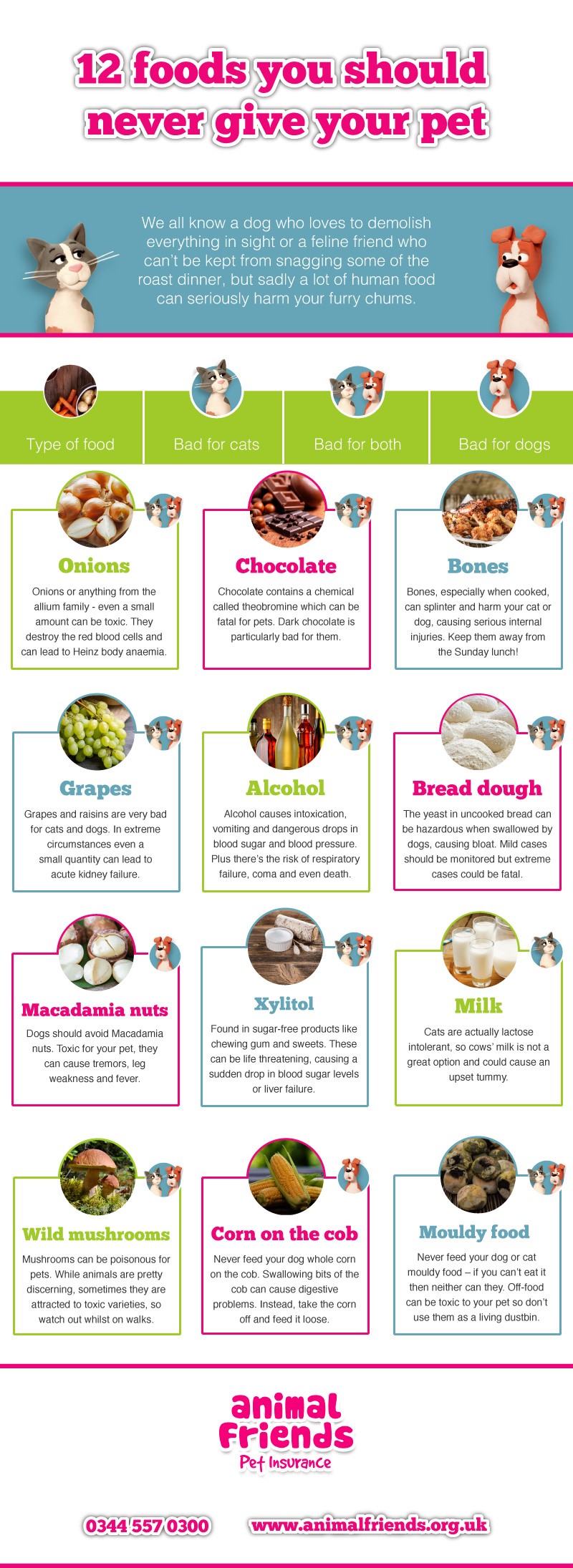 foods you should never feed your cat