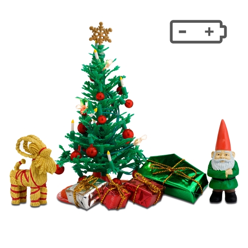 Lundby julgransset batteri