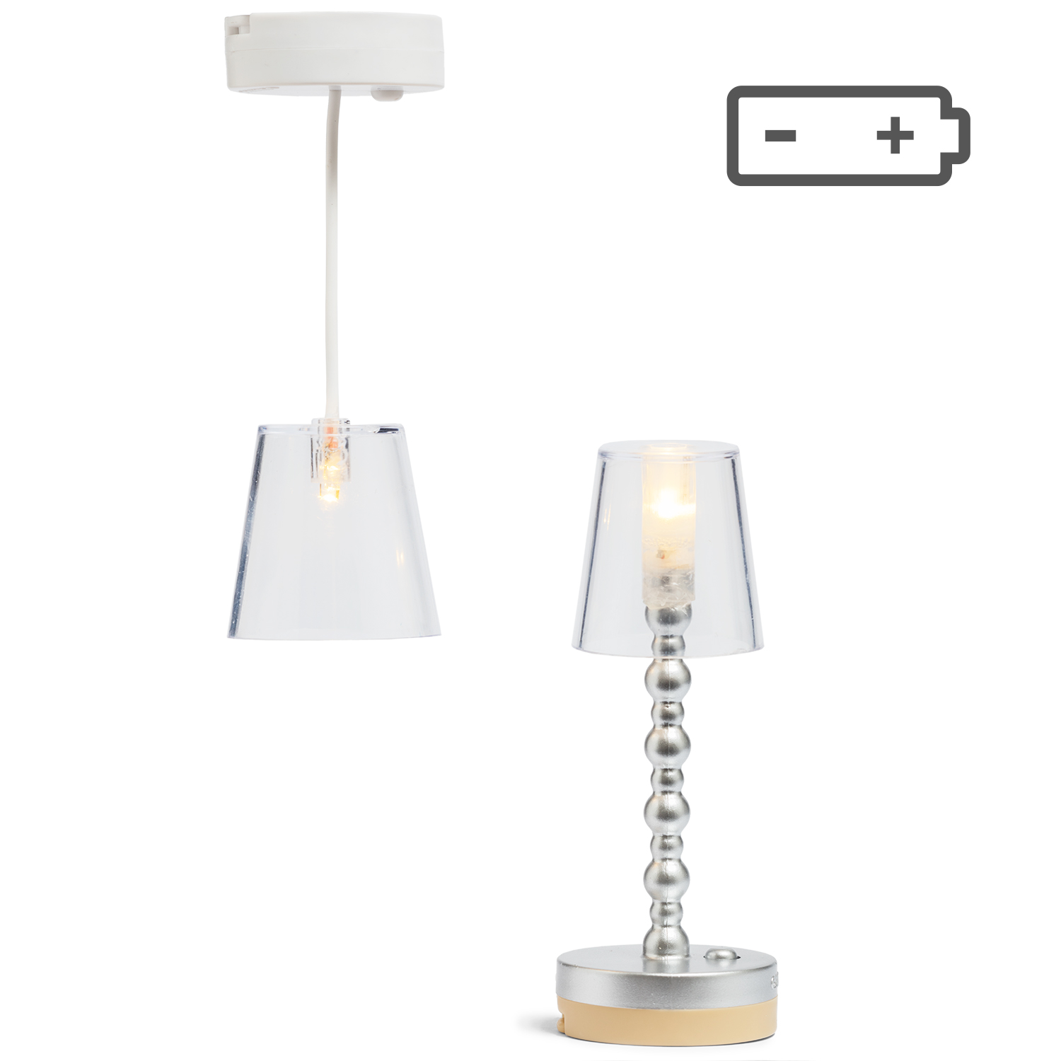 Lundby golv+taklampa batteri | Lundby dockskåp Lundby golv+taklampa batteri | Lundby dockskåp