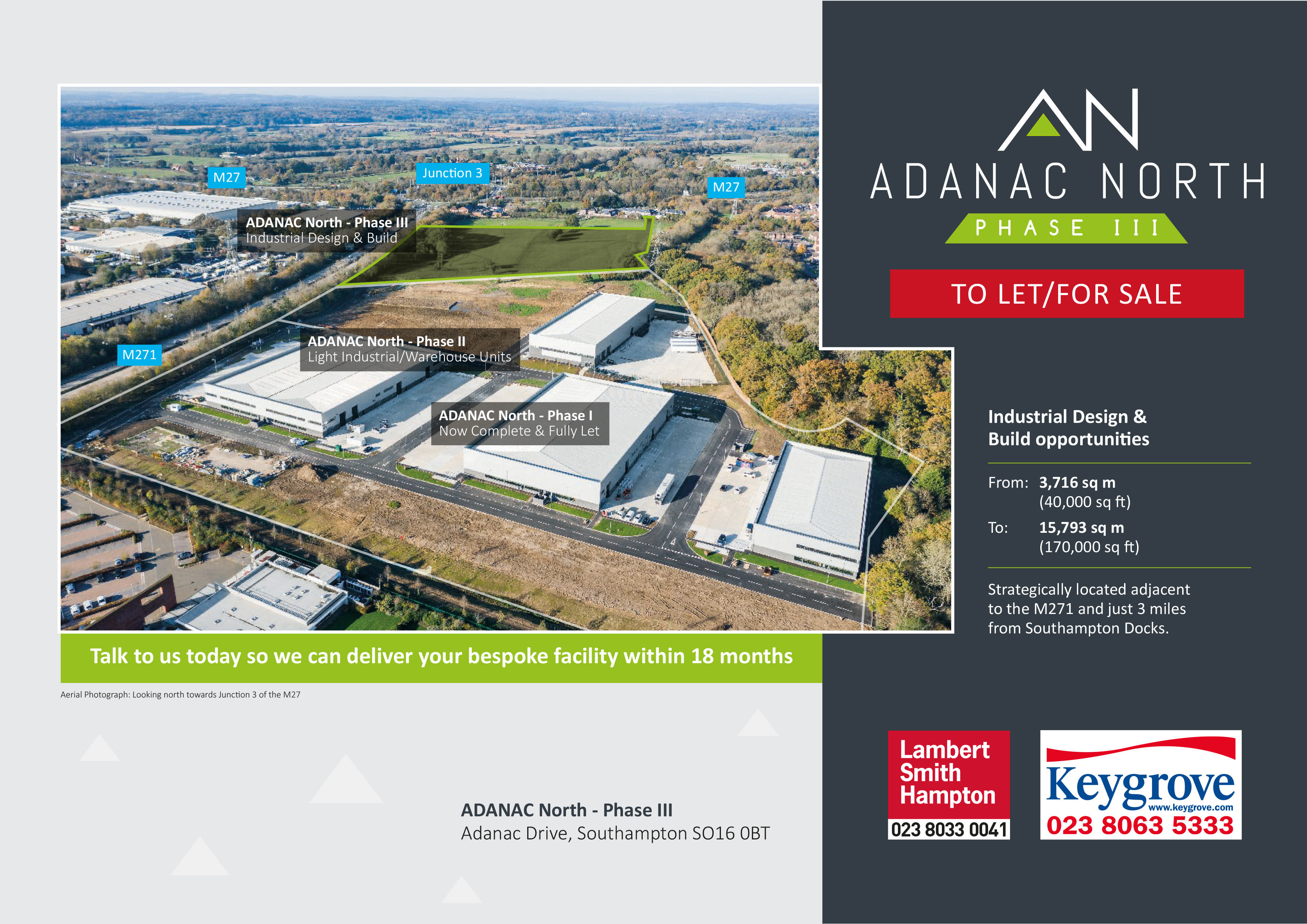 Adanac North Phase III, Adanac Drive, Southampton, Hampshire, SO16 0AS
