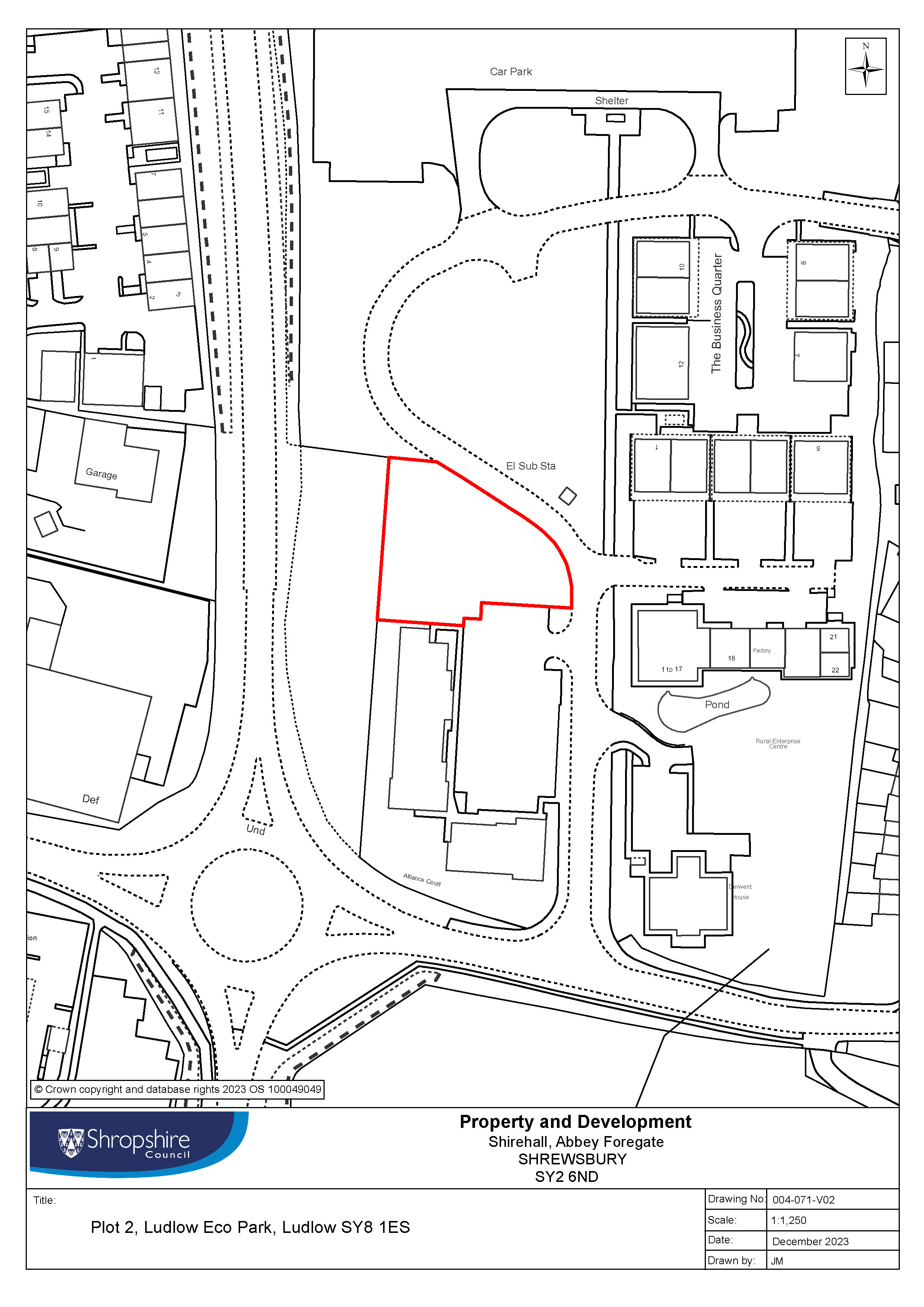 Plot 2, Ludlow Eco Park, Ludlow, SY8 1ES Estate Agents & Auctioneers