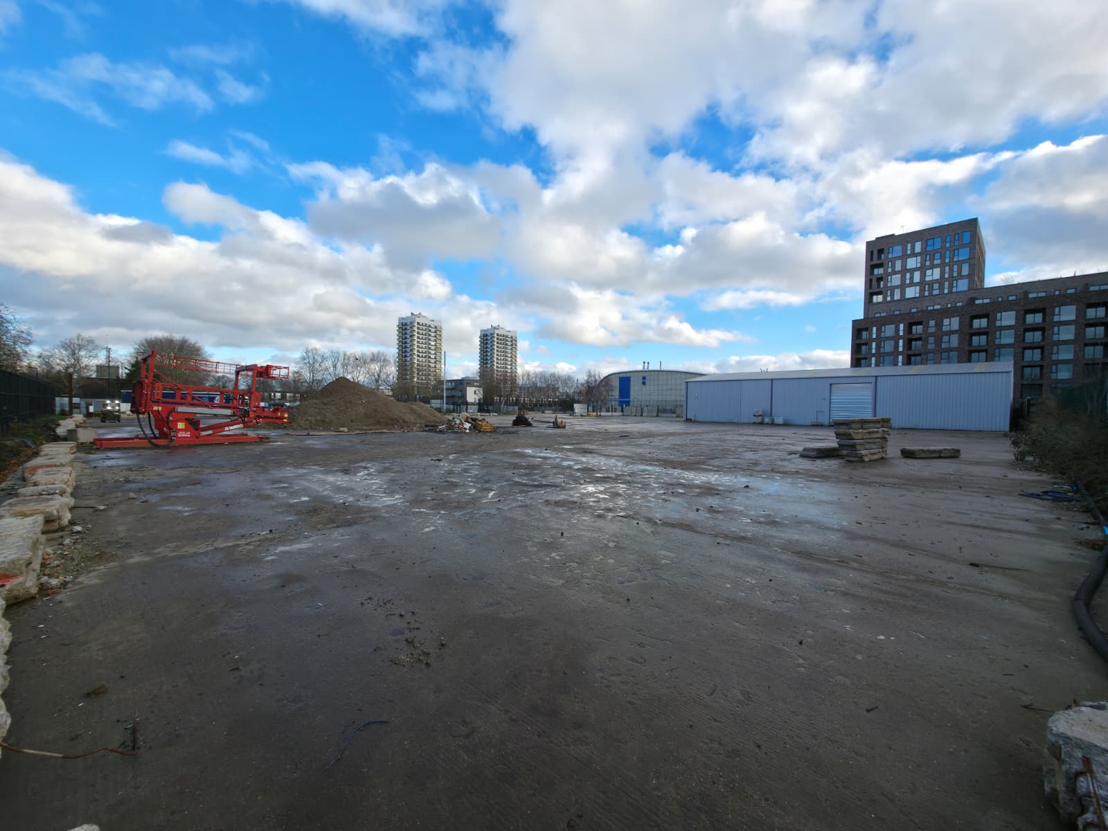 Land on the South side of 11 Factory Road, Silvertown, E16 2EL -  Strettons
