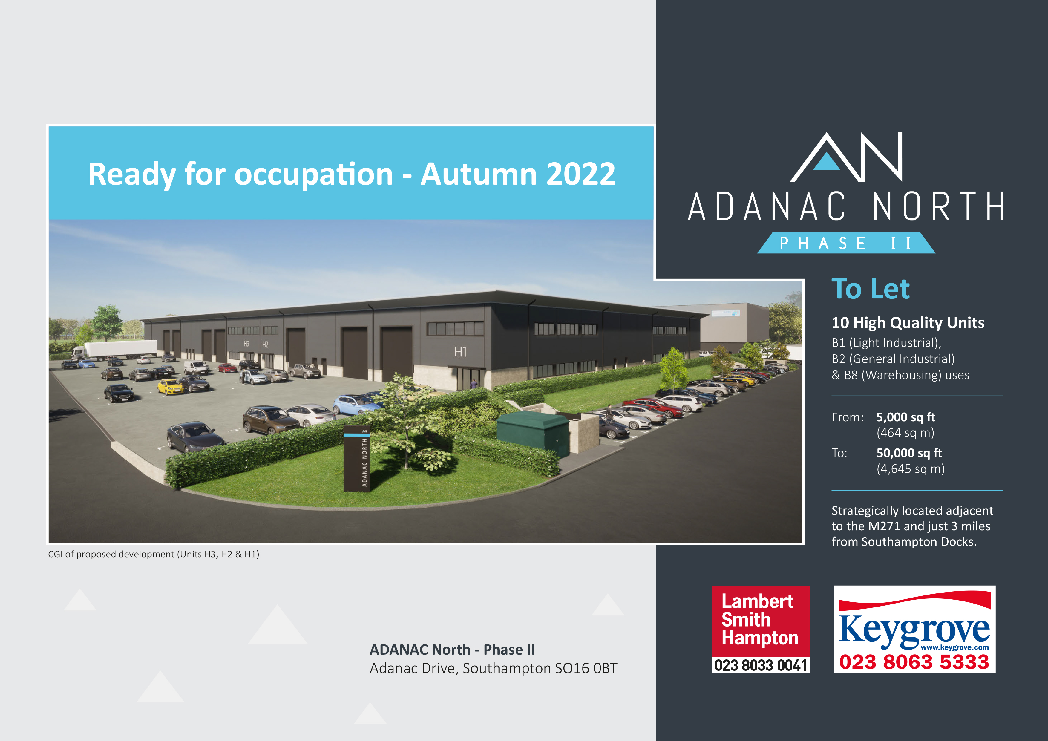 Adanac North Phase II, Adanac Drive, Southampton, Hampshire, SO16 0AS