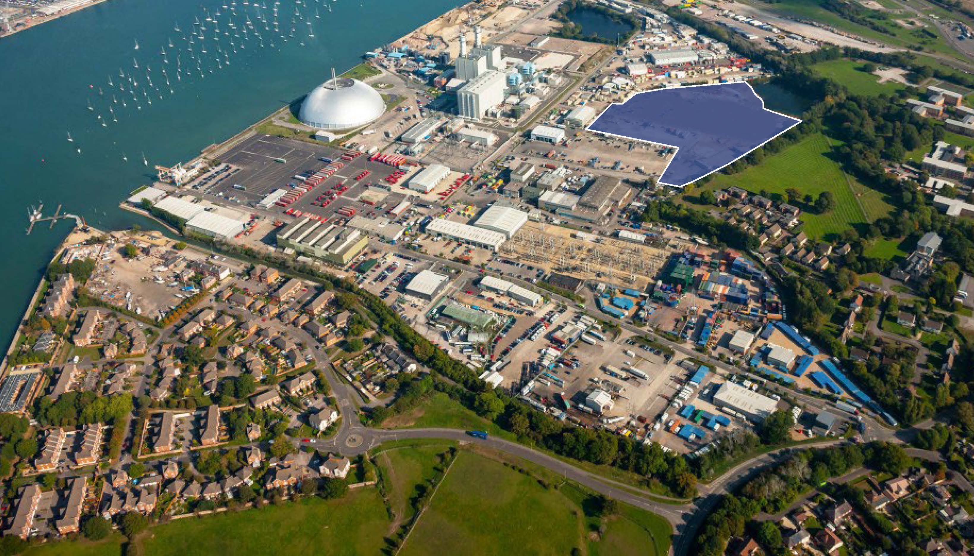 Development Site, Marchwood Industrial Park, Port Of Southampton, Southampton, Hampshire, SO40 4BX