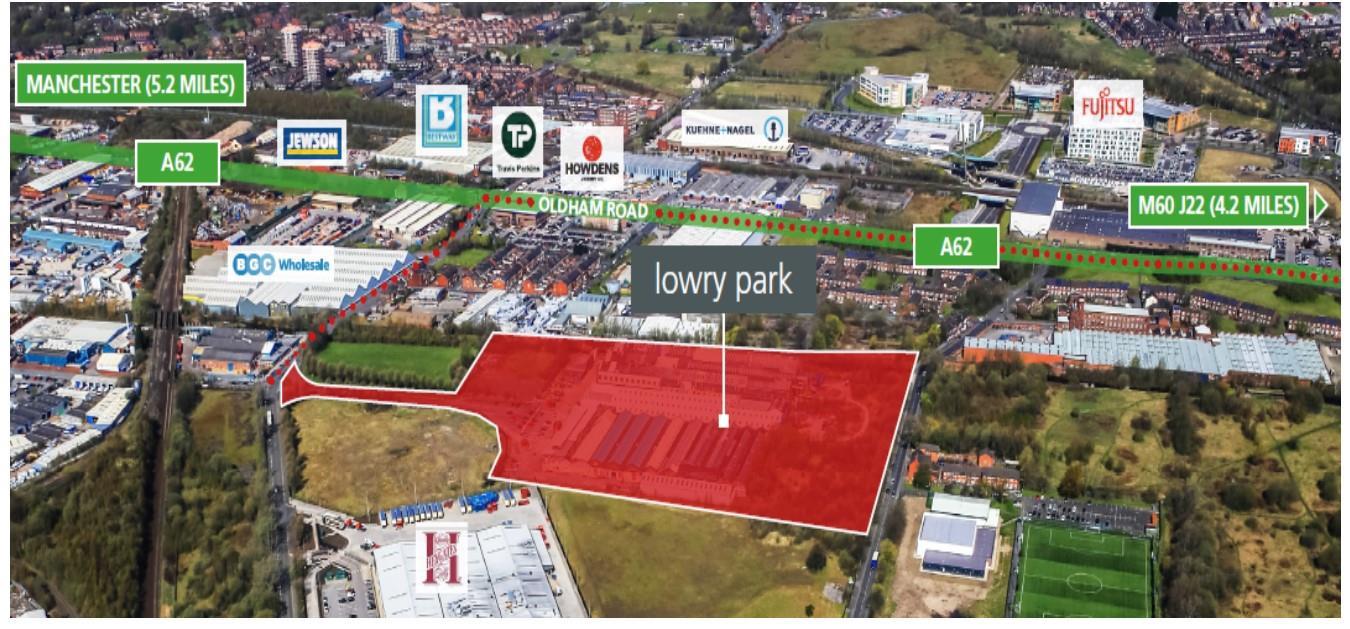 Lowry Park, Grimshaw Lane, Manchester, M40