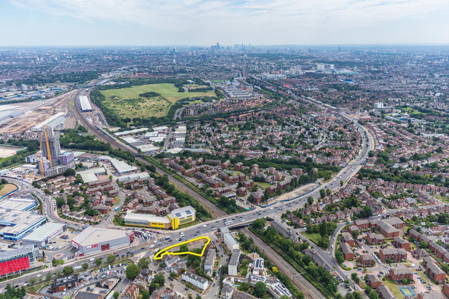 Land On The East Side Of Western Avenue, 8 Rosebank Way, Acton, W3 6TT