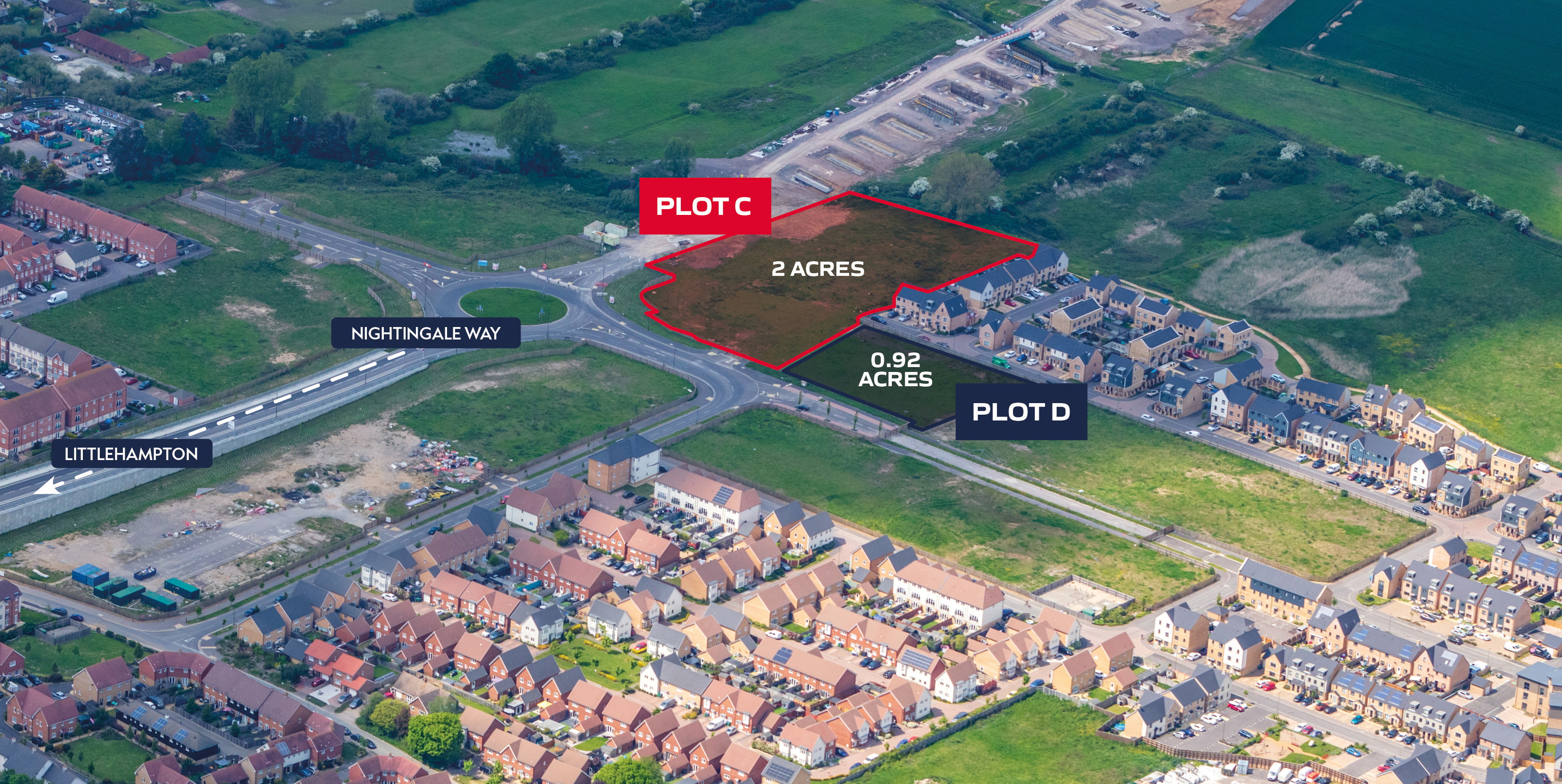 Plots C & D Hampton Park, Toddington Lane, Littlehampton, Hampshire, BN17 6JX