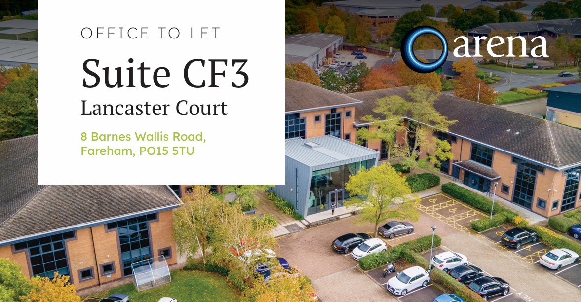 Arena Suite CF3, Lancaster Court 8 Barnes Wallis Road, Fareham