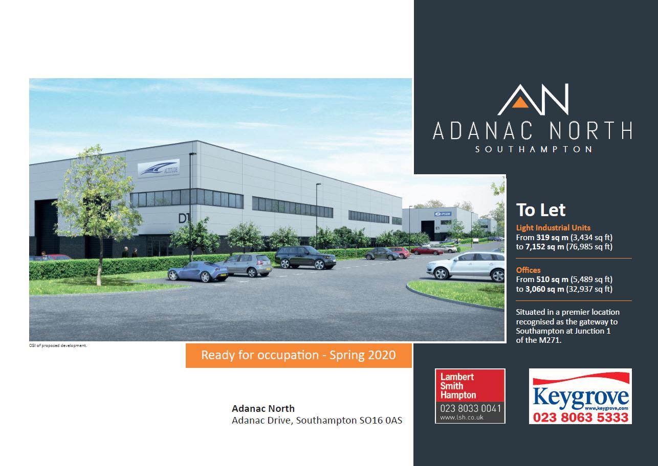 Adanac North, Adanac Drive, Southampton, SO16 0AS
