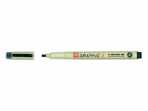 Pigma graphic 3 zwart 3,0 mm