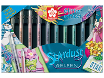 Stardust set 10 gelpennen