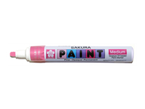 Paintmarker fluo roze medium