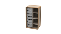 Kast 407 Ronde Hoeken