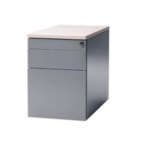 HQ Ladeblokken 3 laden 60 cm diep (zilver)