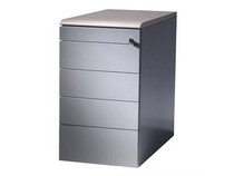HQ Ladekast 4 Laden (Zilver)