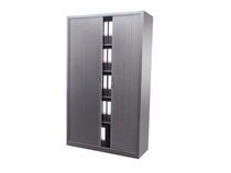 Mexl roldeurkast 1 legbord (Zilver)