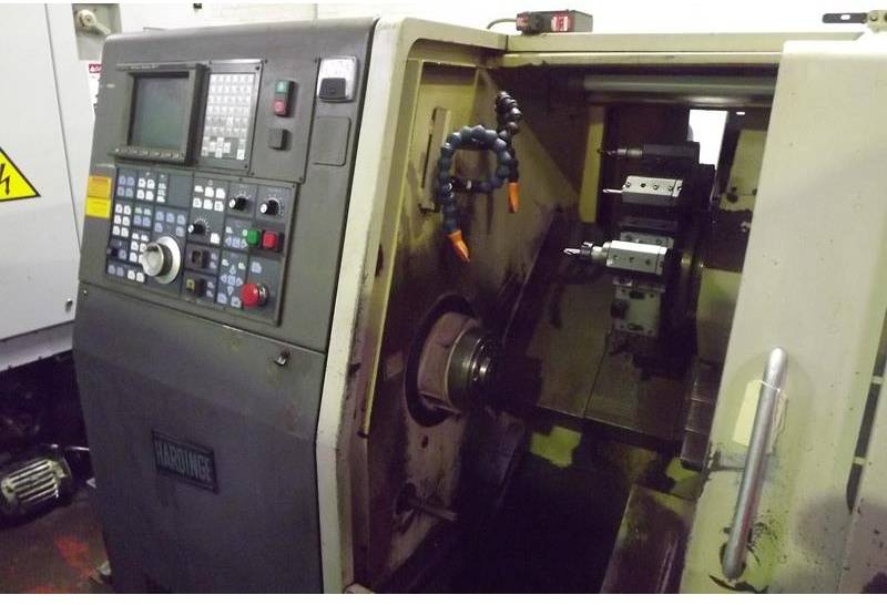 Used Hardinge Conquest T42 Sg42 Cnc Lathe Slant Bed Tph