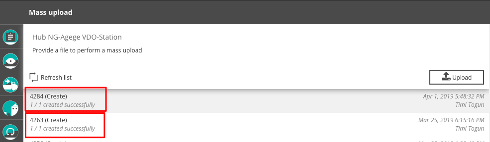 Driver Management Create