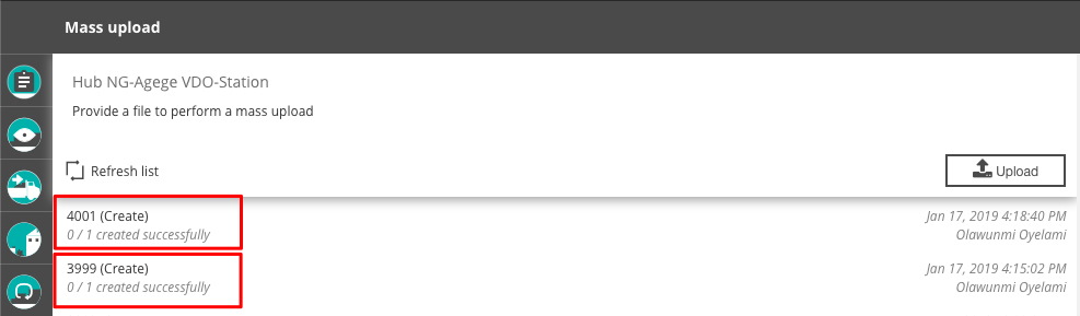 Driver Management Create
